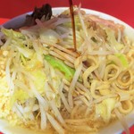 ラーメン二郎 - 醤油ダレ投入～♪