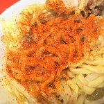 ラーメン二郎 - 一味投下～♪