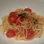 OTTO SETTE - スカンピとトマトのスパゲティー。