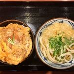 丸亀製麺 - カツ丼定食