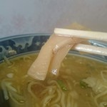 日の出食堂 - スープを引き立てる塩抜きメンマ