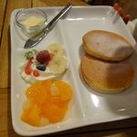 森のカフェひがしむきガーデンズ  - パンケーキのモーニング
