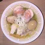 中村麺三郎商店 - 特製塩らーめん 1000円。