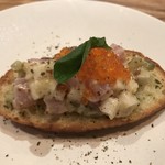 洋食 川ぎし - 高知カンパチと長いもタルタル