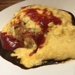 洋食 川ぎし - オムライスぷるぷる後