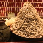 味奈登庵 - #食べログ的に撮るとこうなる。  
      富士山盛りはさすがのボリューム