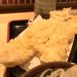 味奈登庵 - 穴子天ぷらといか天ぷら。
            今年もよろしくお願いいたします！