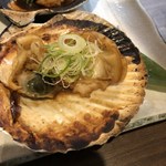 まる重 - 帆立焼き