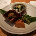 Jouzenji Nakamura - 前菜４種