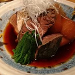 定禅寺 なかむら - 寒鰤大根