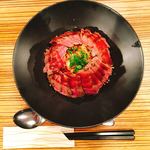 佰食屋 - 国産牛ステーキ丼です。（2018.1 byジプシーくん）