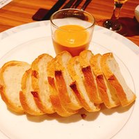ドラード - パプリカのムース
