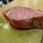 肉屋 雪月花 NAGOYA - 今回のメイン・飛騨牛シャトーブリアン