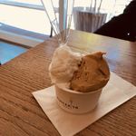 ウッドベリーズヨーグルト、キャラメルマキアート