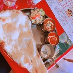 マハラニ - レディースランチ(ライス抜き) 850円+ドリンク代がかかります