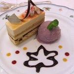 シャンソニエ - ランチのデザート