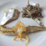 トラットリア ナトゥーラ - ランチコースの前菜盛り合わせ