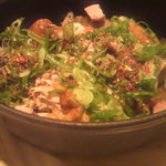 ビストロ 間 - 長州赤鶏と新ごぼうのご飯