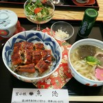 鮨処魚徳 - うな丼セット
