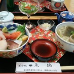 鮨処魚徳 - 生ちらしセット