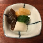 鰻はし本 - お漬物