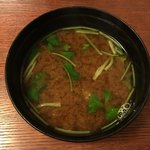 鰻はし本 - 赤出汁 肝入り