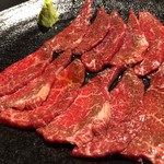 炭火焼肉 清山匠 - 極上ロース（赤身）