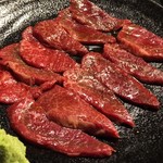 炭火焼肉 清山匠 - 極上ロース（赤身）