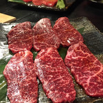 炭火焼肉 清山匠 - 極上和牛ロース（霜降り）