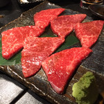 炭火焼肉 清山匠 - 極上ロース（赤身）