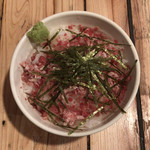 ミニ牛トロ丼 ¥300