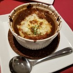 ボナペティートパパ - オニオングラタンスープ