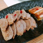 そば工房 玉江 - 鴨の南蛮漬け