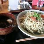 Kyouhambabarikiya - 塩つけ麺＋煮玉子/めんや　風花　西院店(11:30～15:00）