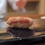 日本橋蛎殻町 すぎた - 【握り】金目鯛