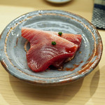 日本橋蛎殻町 すぎた - 【ツマミ】長崎壱岐の迷いガツオの刺身