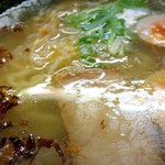 麺工房 隠國 - 焦がしネギの風味が隠国