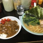 がんこ亭 - ラーメン＋半カレー