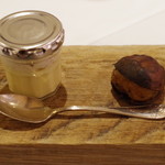 HAGI - 会津産栗ぽろたん、フォアグラ、白トリュフ