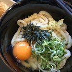 讃岐製麺 - 釜玉うどん ＋ いなり