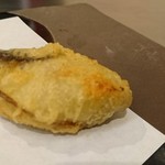 なにわ天ぷら 維心 - 牡蠣のアップ