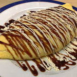 アルル - ドライカレーオムライスマヨネーズがけ（チーズイン：見えないけど）