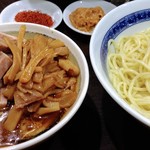 中華そば べんてん - チャーシューメンマ+辛味