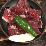 大衆焼肉ホルモン 溝の口 ひゃくてん - まかないハラミ