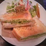 Bubo - 海老とアボカドのサンドイッチ♪