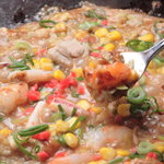 ここやねん - このトロトロ感とお焦げが美味い　もんじゃ焼き