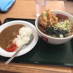 名代 箱根そば - カレーセットかき揚げミニ付き