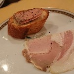 らんぷ亭 - レバームースと自家製ハム♪