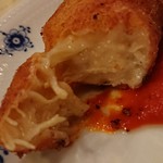 らんぷ亭 - コロッケ断面