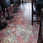 北珍 - 床は花柄